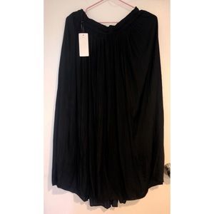 Uniqlo gather long skirt